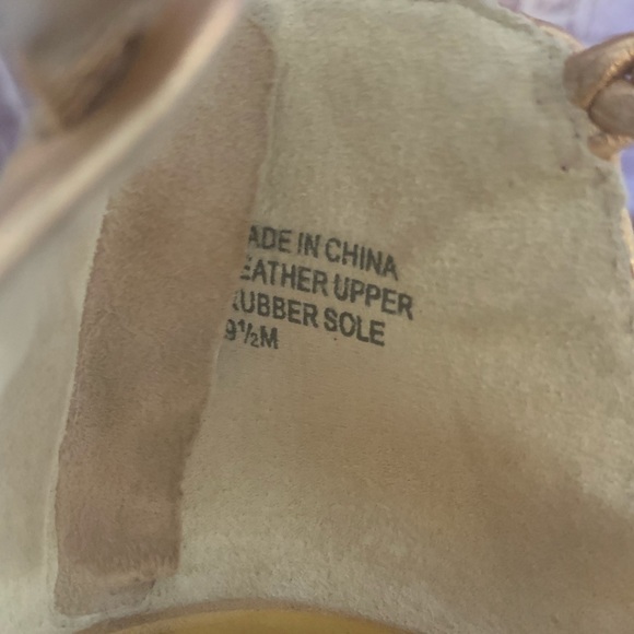 🔴Rose Gold “Alexa” Braided Strappy Heels - Picture 10 of 16